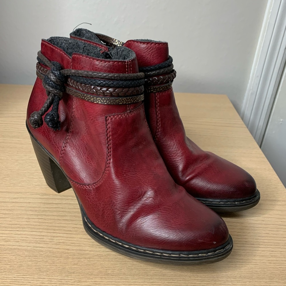 Reiker Red bootie